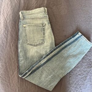 7 for all Mankind high waist ankle skinny jeans